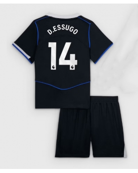 Billige Fotballdrakt Chelsea Dario Essugo #14 Replika Tredjedraktsett Barn 2025-26 Kortermet (med bukser)